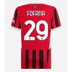 AC Milan Youssouf Fofana #29 Hemmakläder Dam 2024-25 Kortärmad